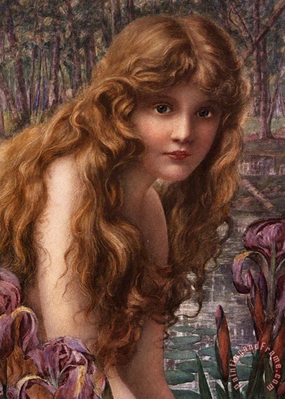 Henry Ryland The Water Nymph Art Painting
