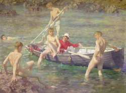 Henry Scott Tuke Ruby Gold and Malachite