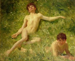 Henry Scott Tuke The Sunbathers