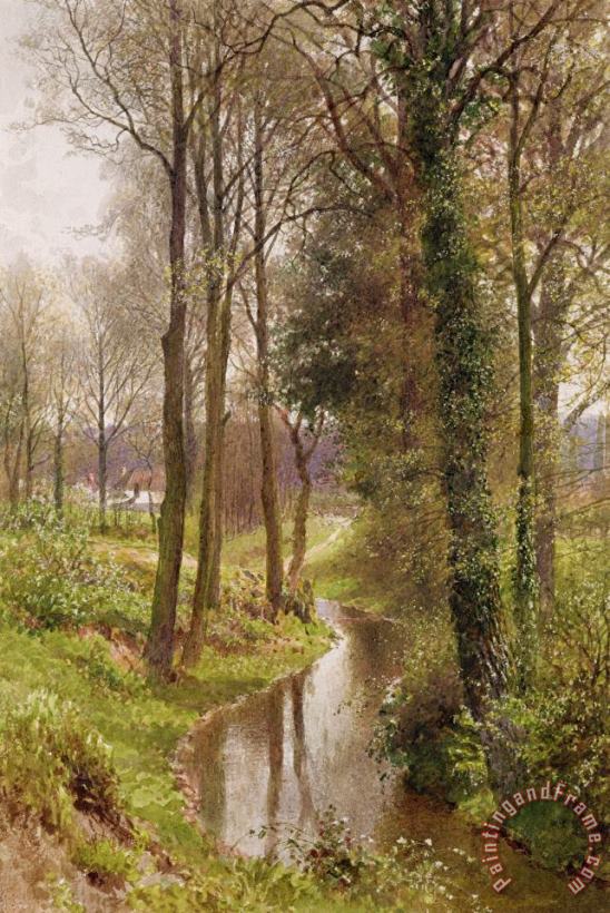 Henry Sutton Palmer The Mill Stream Art Painting
