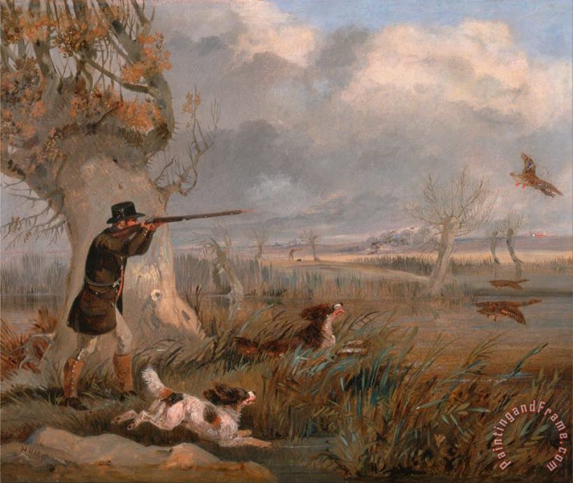 Duck Shooting painting - Henry Thomas Alken Duck Shooting Art Print