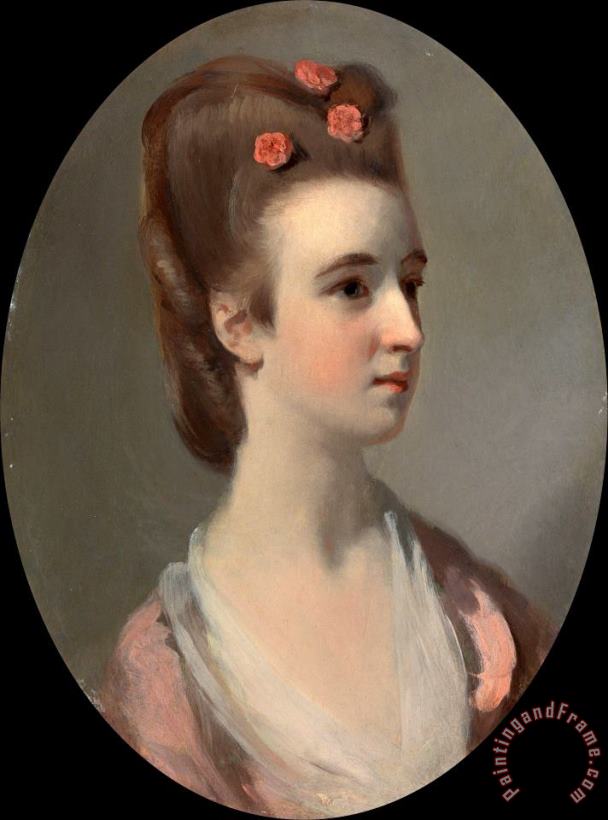 Henry Walton Portrait of a Woman, Possibly Miss Nettlethorpe Art Print