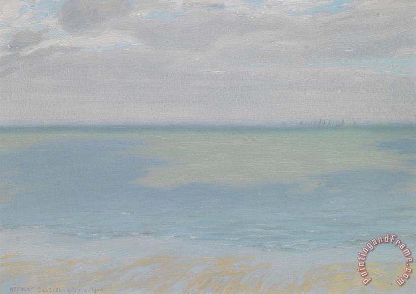 Herbert Dalziel Study of Sky and Sea Art Print