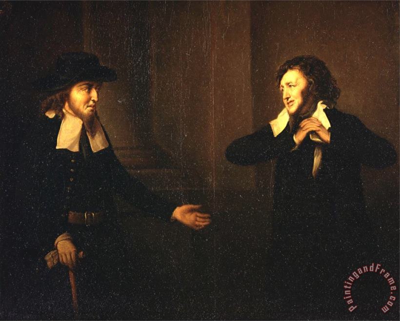 Shylock And Tubal From The Merchant of Venice painting - Herbert Stoppelaer Shylock And Tubal From The Merchant of Venice Art Print