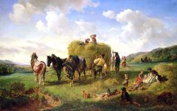Hermann Kauffmann The Hay Harvest