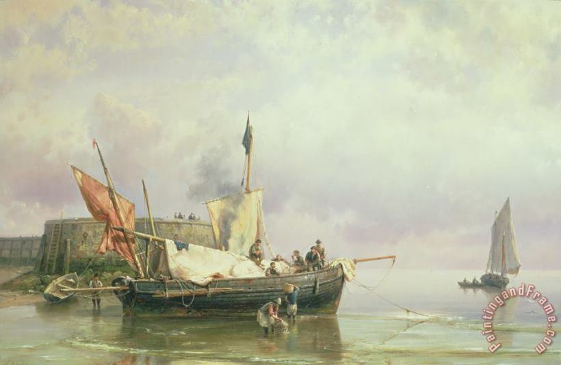 Hermanus Koekkoek Marine Scene Art Print