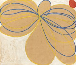 Hilma Af Klint Group V, The Seven Pointed Star, No. 1n, 1908