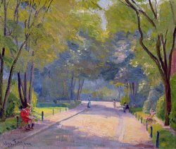 Hippolyte Petitjean Afternoon in the Park