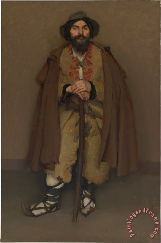 Hugh Ramsay A Mountain Shepherd (an Italian Dwarf) Art Painting