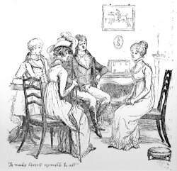 Hugh Thomson Scene From Pride And Prejudice By Jane Austen