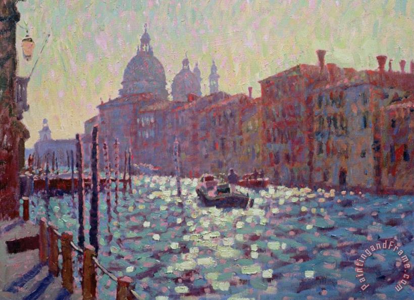 Hugo Grenville The Grand Canal Shortly After Sunrise Art Painting