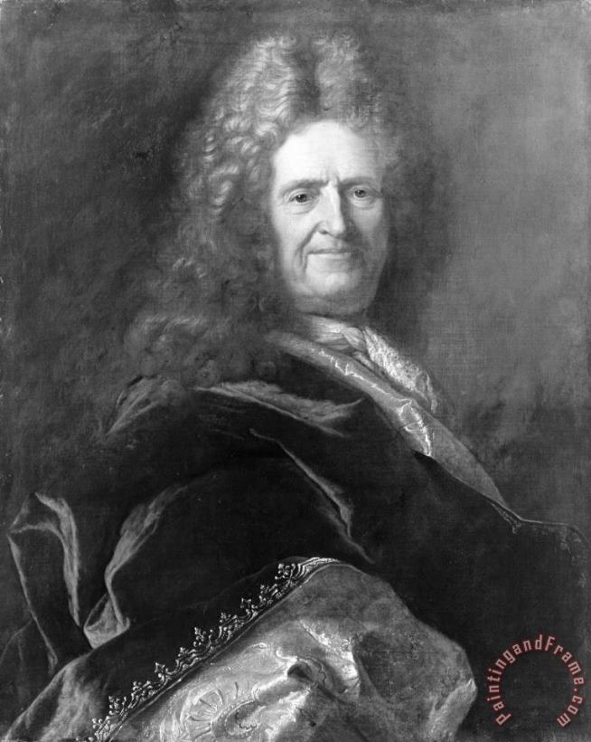 Portrait of a Man painting - Hyacinthe Rigaud Portrait of a Man Art Print