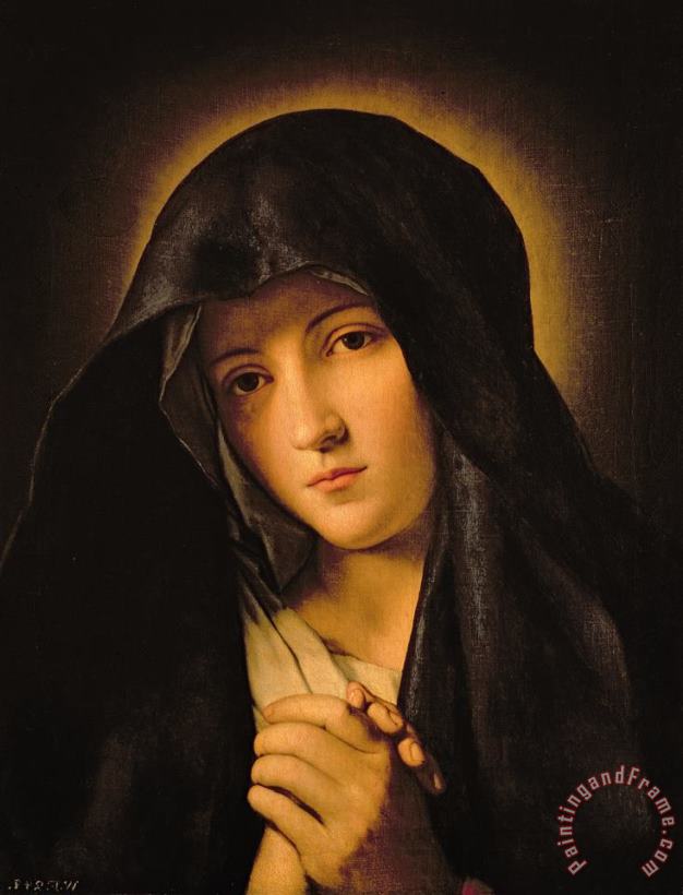 Il Sassoferrato Madonna Art Painting