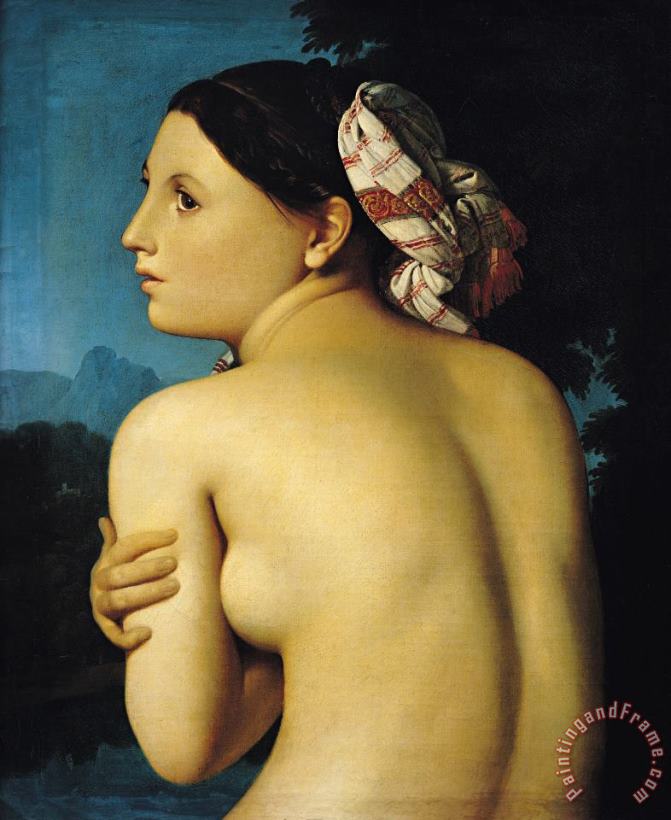 Ingres Female Nude Art Print