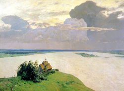 Isaak Ilyich Levitan Above The Eternal Peace