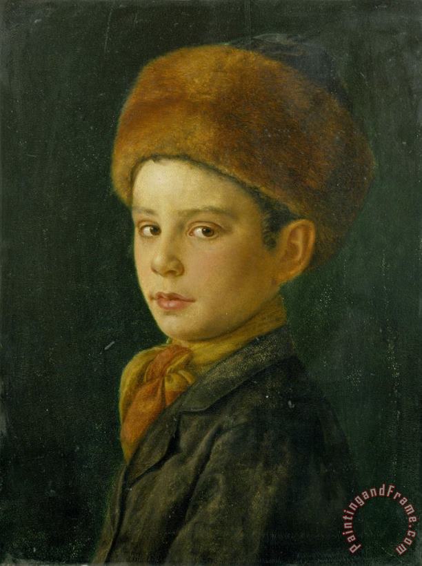 Portrait of a Boy painting - Isidor Kaufmann Portrait of a Boy Art Print