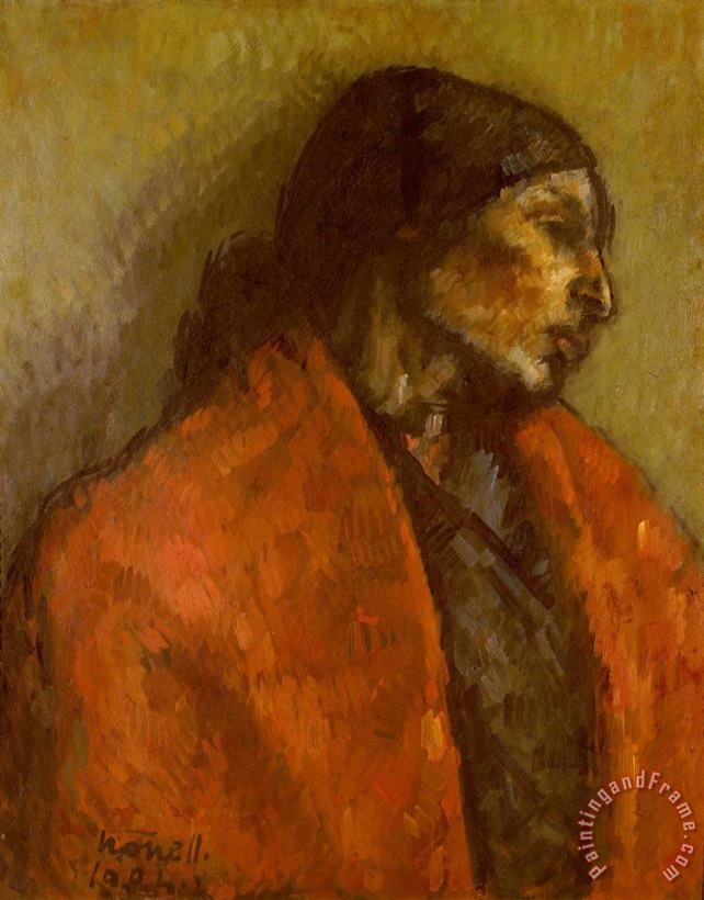La Paloma, 1904 painting - Isidre Nonell La Paloma, 1904 Art Print