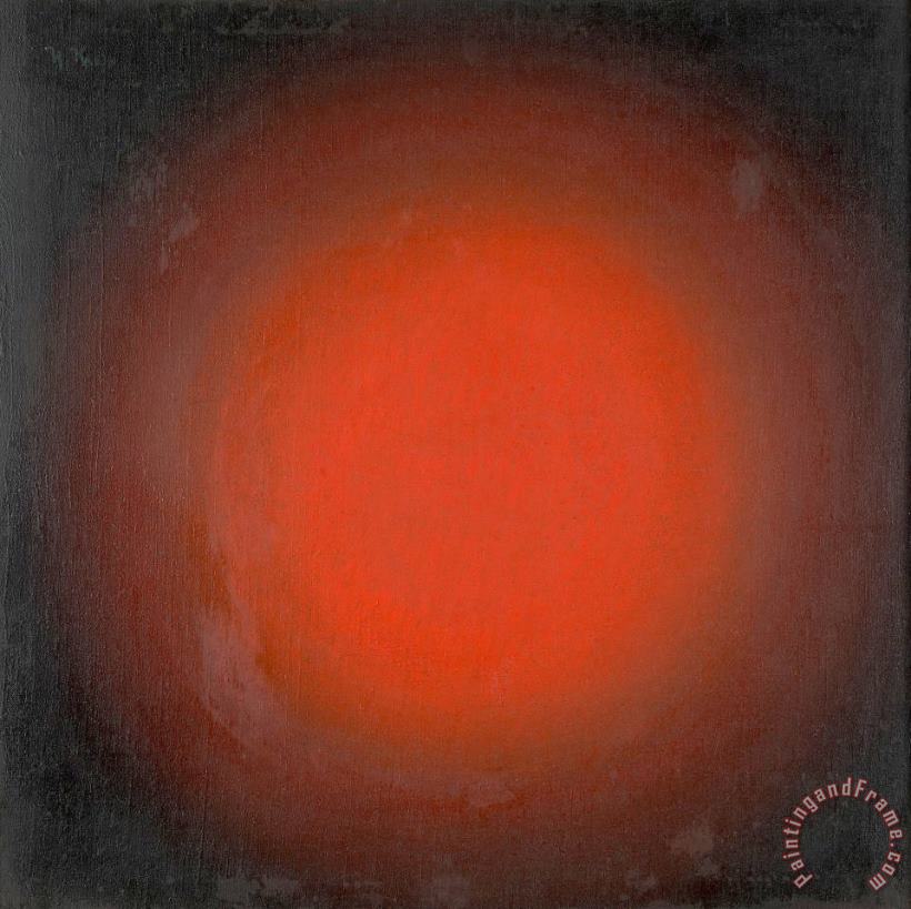 Red Light Spherical Composition painting - Ivan Klyun Red Light Spherical Composition Art Print