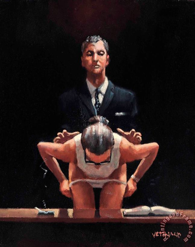 Jack Vettriano A Sinister Turn of Emotion I, 2008 Art Painting