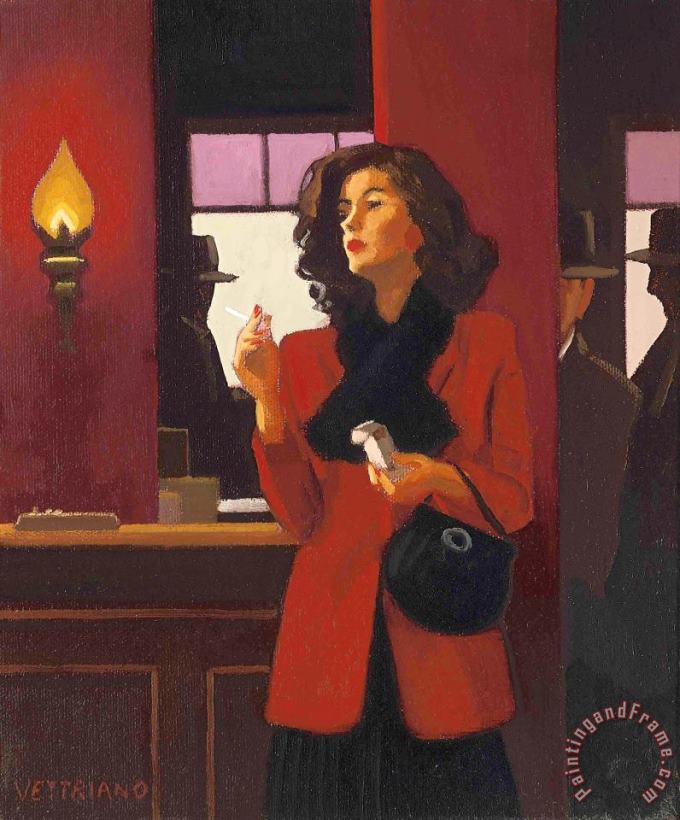 Jack Vettriano A Woman Must Have Everything, 1996 Art Painting
