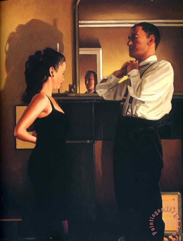 Between Darkness And Dawn painting - Jack Vettriano Between Darkness And Dawn Art Print