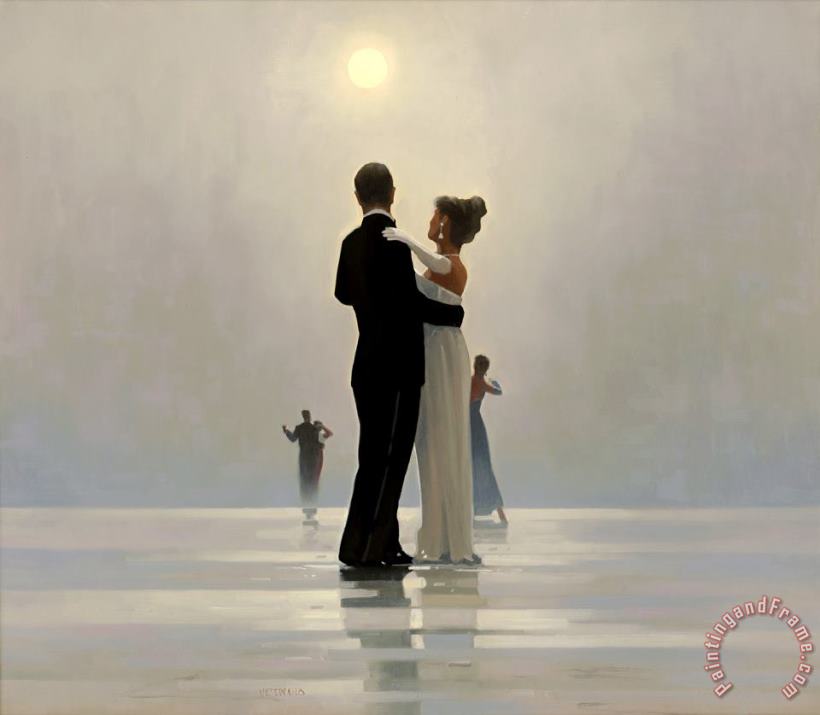 Dance Me to The End of Love, 2013 painting - Jack Vettriano Dance Me to The End of Love, 2013 Art Print