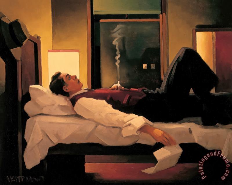 Jack Vettriano Heartbreak Hotel Art Painting