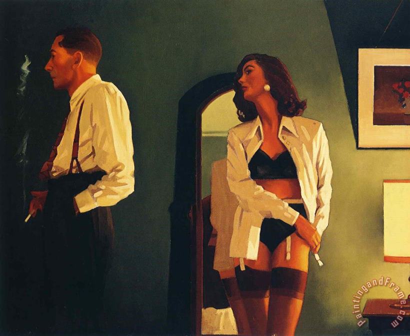 How Do You Stop painting - Jack Vettriano How Do You Stop Art Print