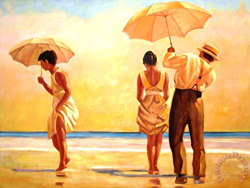Mad Dogs painting - Jack Vettriano Mad Dogs Art Print