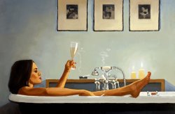 Jack Vettriano Nightime Rituals Ii