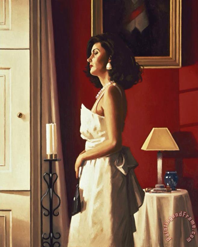 One Moment in Time, 2012 painting - Jack Vettriano One Moment in Time, 2012 Art Print