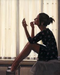 Jack Vettriano Only The Deepest Red Ii