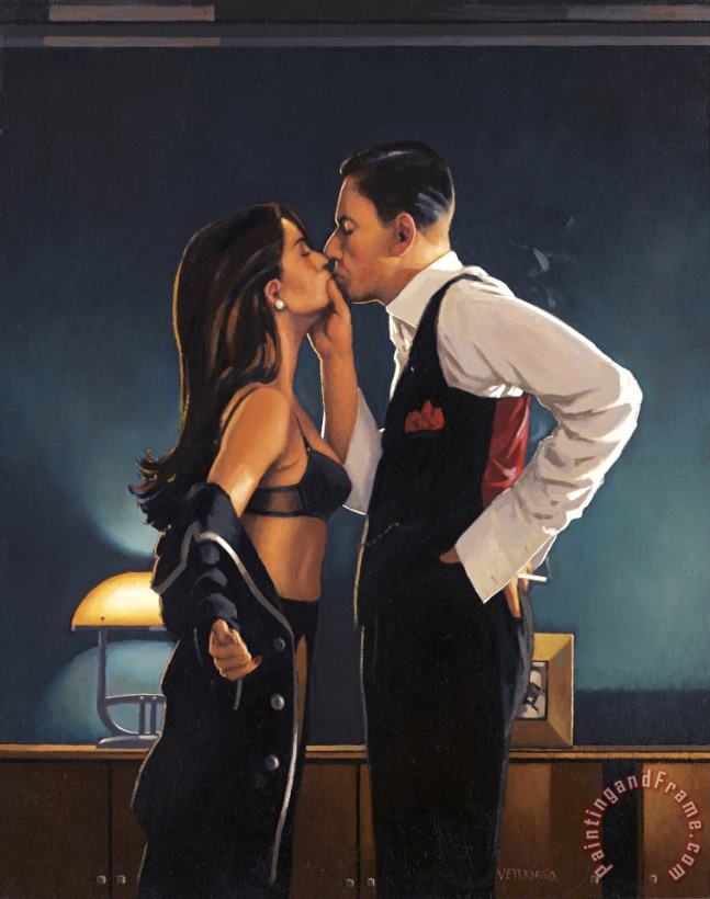 Pincer Movement painting - Jack Vettriano Pincer Movement Art Print