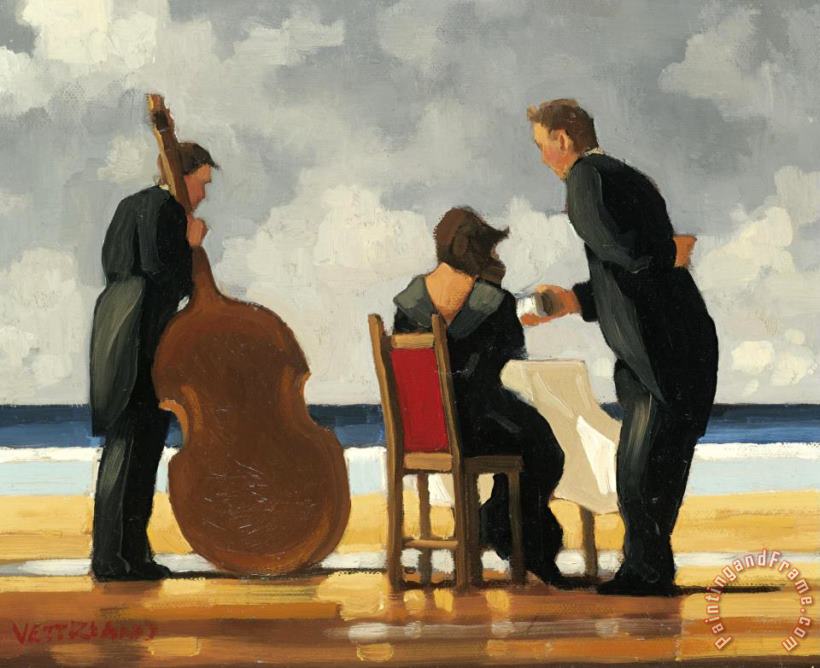 Jack Vettriano Study for Elegy for a Dead Admiral Art Print