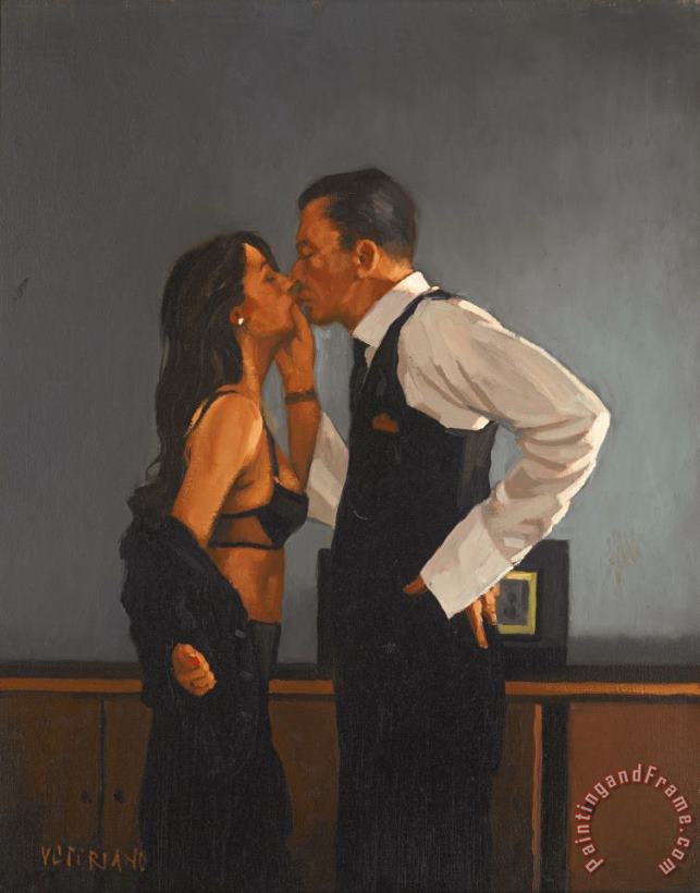 Jack Vettriano Study for Pincer Movement Art Print