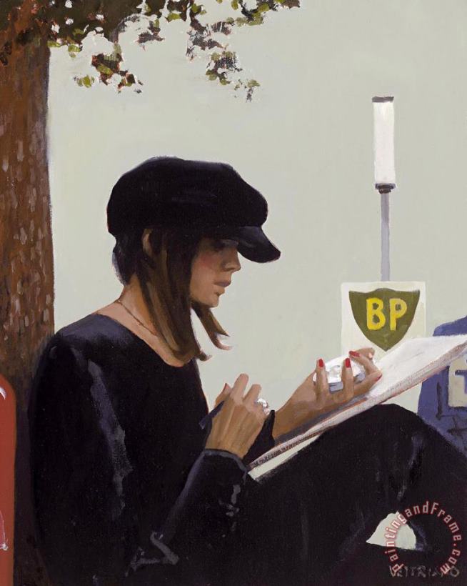 Jack Vettriano The Art of Women, Romance, And Cars Art Painting