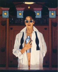 Jack Vettriano The Cocktail Shaker