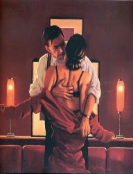 Jack Vettriano The Embrace of The Spider