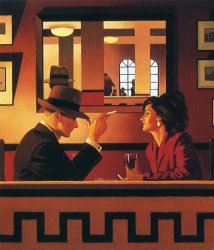 Jack Vettriano The Man in The Mirror