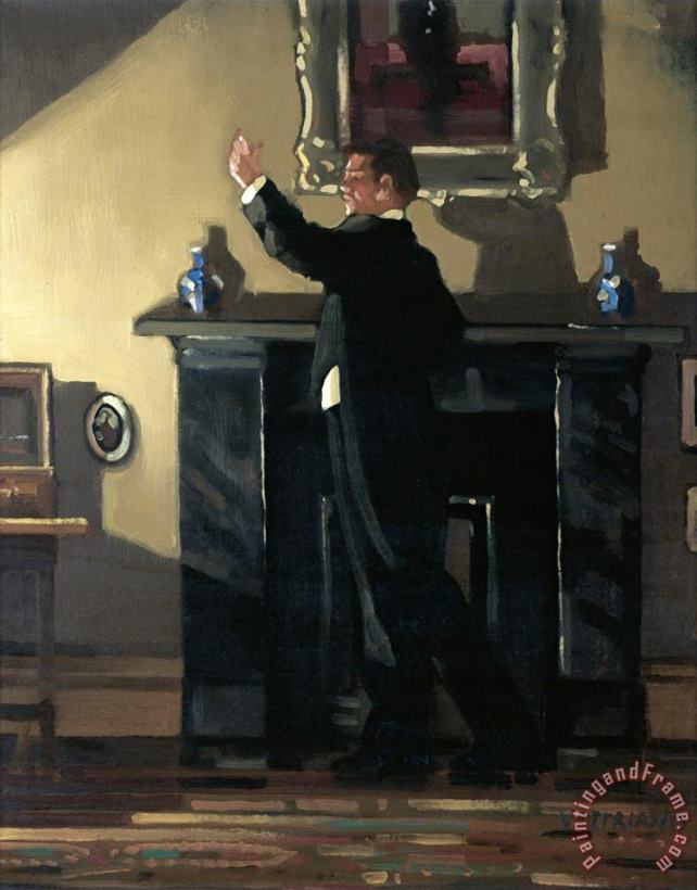 The Man Who Danced Alone painting - Jack Vettriano The Man Who Danced Alone Art Print