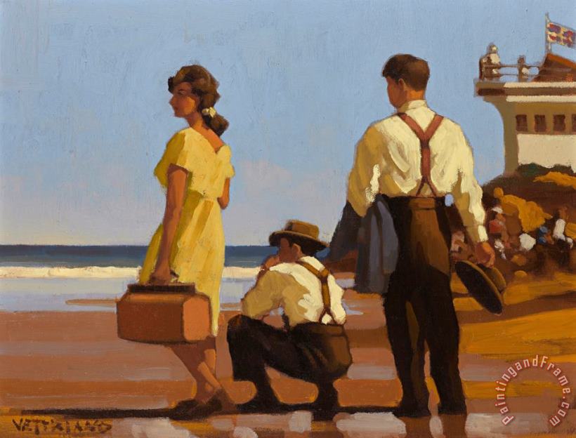 The Out of Towners painting - Jack Vettriano The Out of Towners Art Print