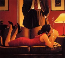 Jack Vettriano The Parlour of Temptation