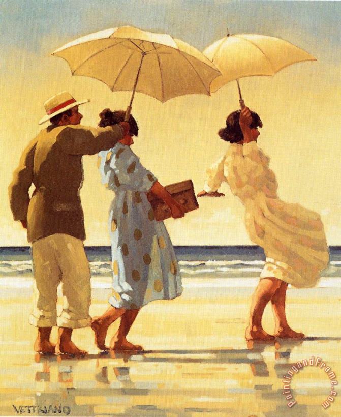 The Picnic Party painting - Jack Vettriano The Picnic Party Art Print
