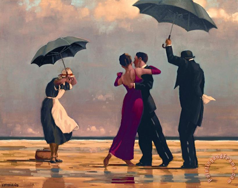 Jack Vettriano The Singing Butle 2 Art Painting