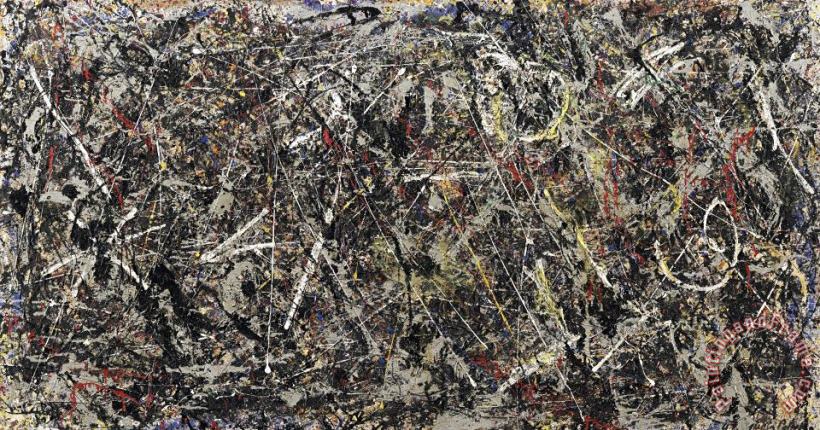 Jackson Pollock Alchemy Art Print
