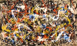Jackson Pollock Convergence 1952