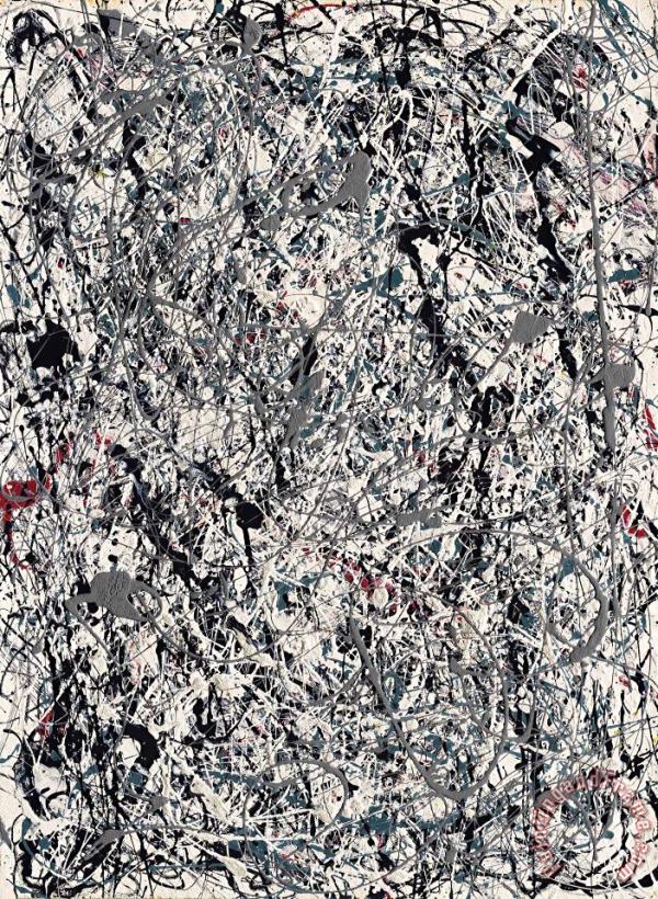 Jackson Pollock Number 19, 1948 Art Painting