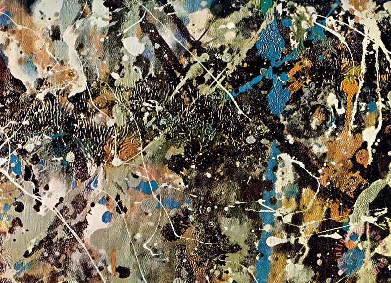Untitled I painting - Jackson Pollock Untitled I Art Print