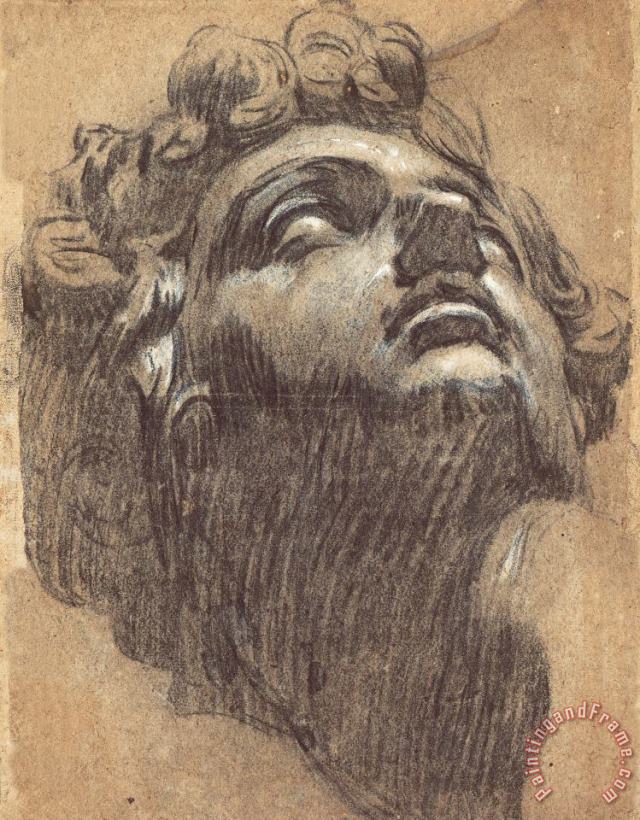Jacopo Robusti Tintoretto Head of Giuliano De' Medici Art Painting