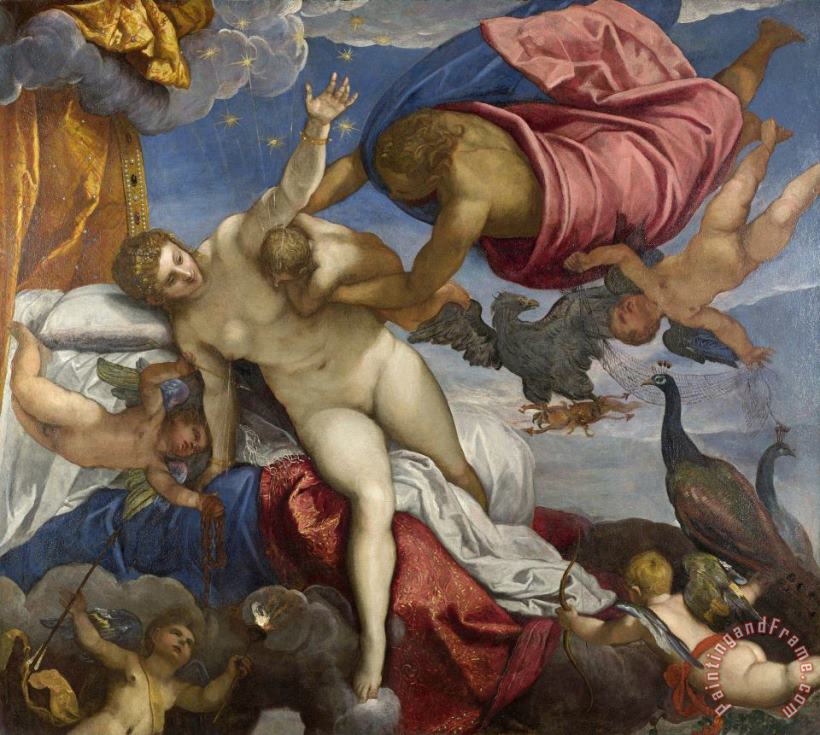 Jacopo Robusti Tintoretto The Origin of The Milky Way Art Painting